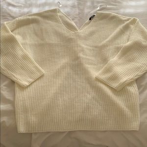 Ivory sweater